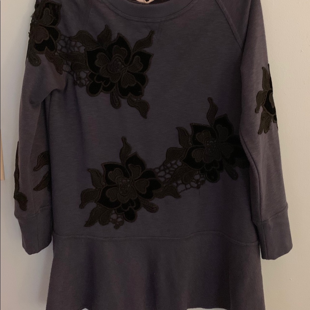 Peplum Sweatshirt